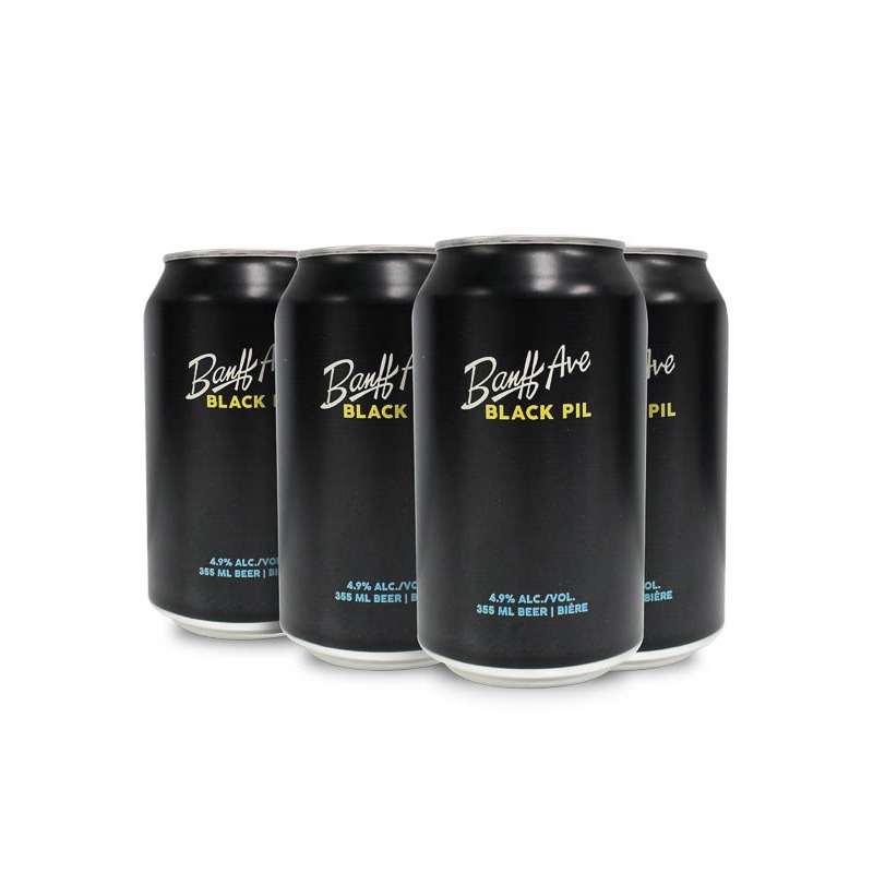 Banff Ave Black Pil 355ml Cls